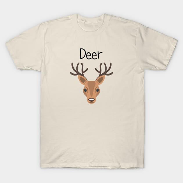 Dear Oh Deer T-Shirt by EclecticWarrior101